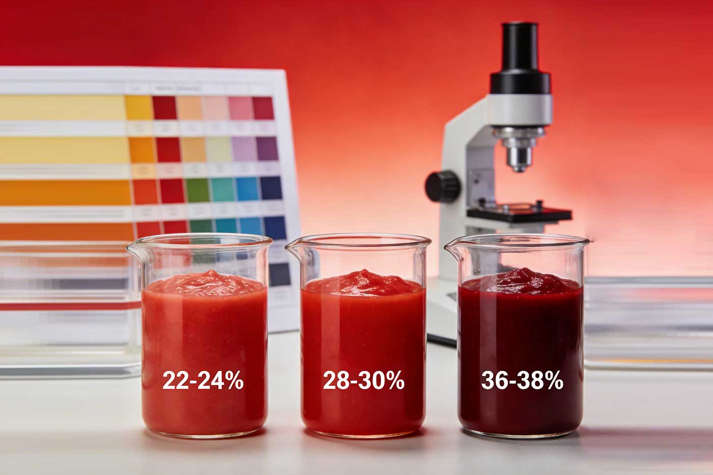 Tomato Product Specification Sheet